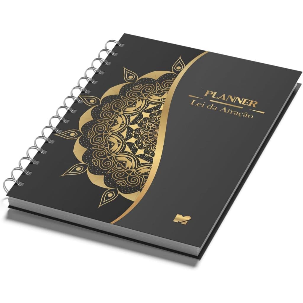 Caderno Planner Lei da Atração 2027 | Manifestação, Prosperidade, Abundância e Realização de Sonhos