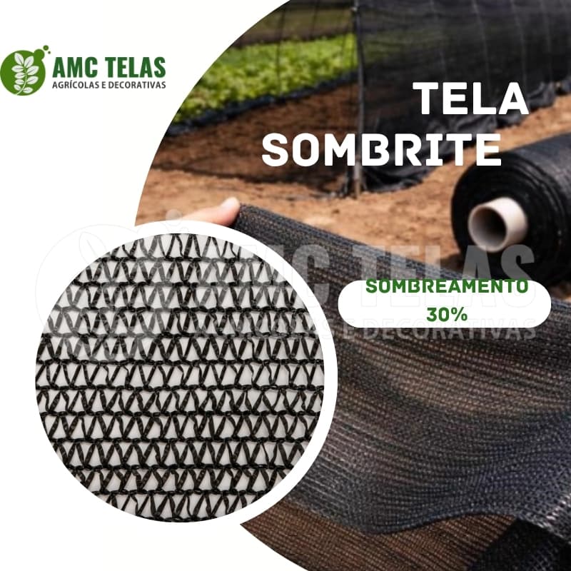 Sombrite 35% tela sombreamento para horta jardim orquidario viveiro estufa 2,00 de Largura