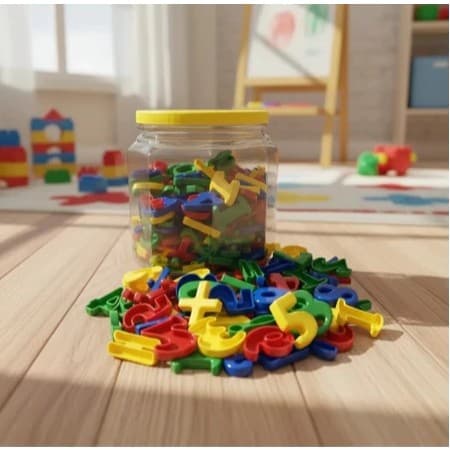 Pote Educativo 10 Alfabeto – Brinquedo Infantil de Montar e Aprender