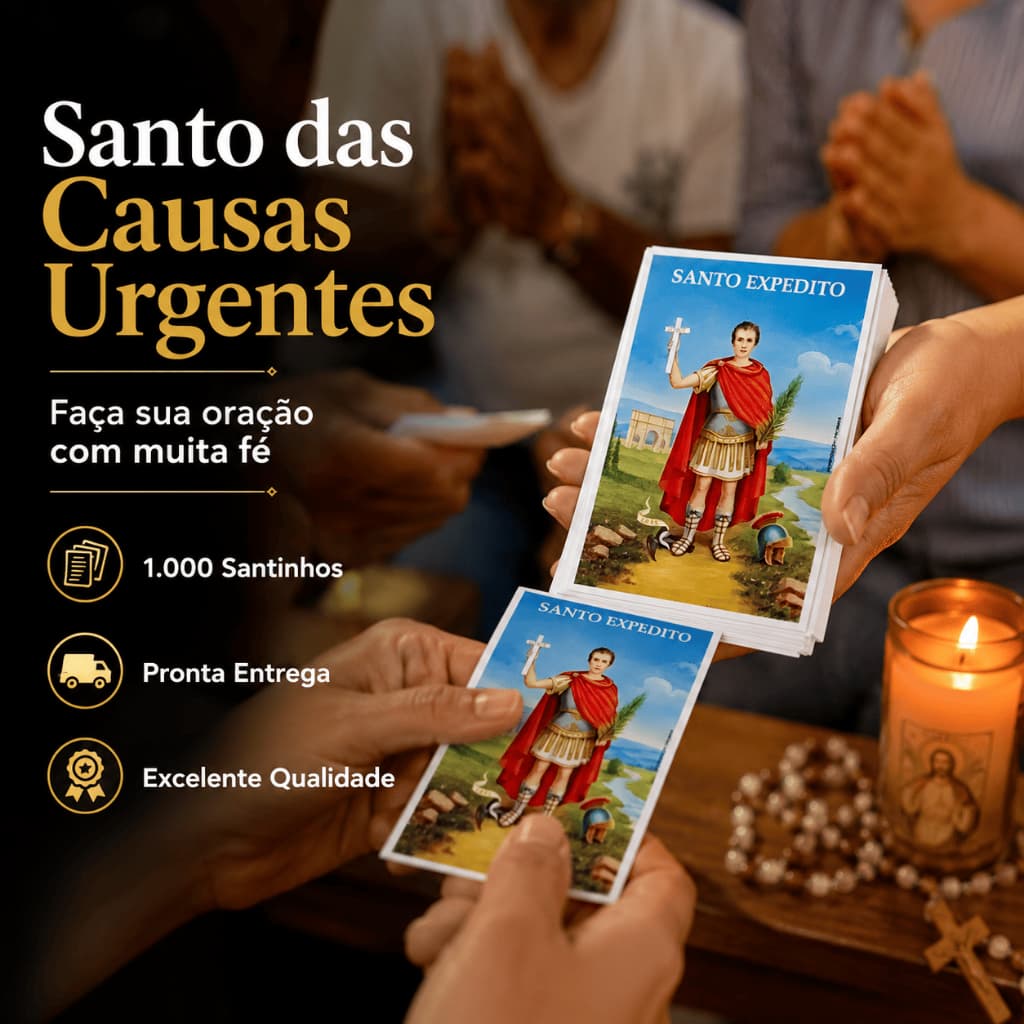 Milheiro Santo Expedito Oração De Promessa 1000 Unidades