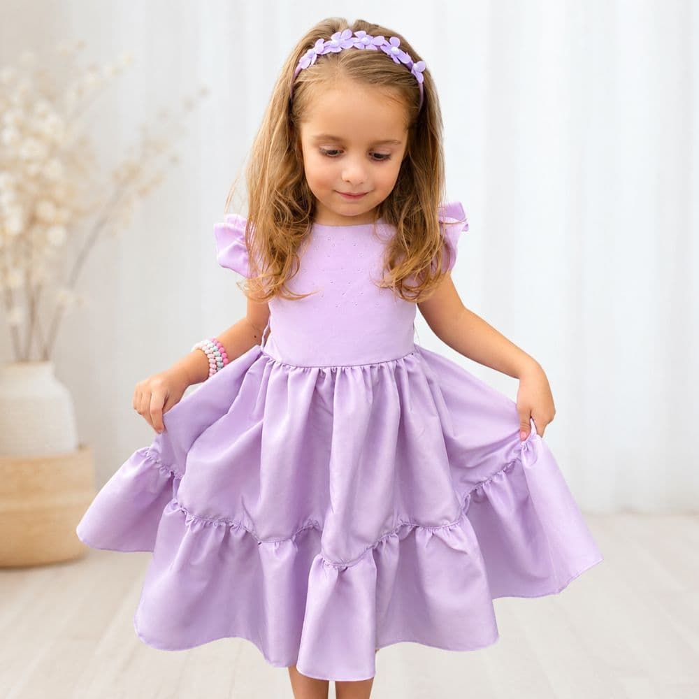 Vestido Infantil Menina Três Marias Verão Curto Casual Fresco 1 a 12 Anos