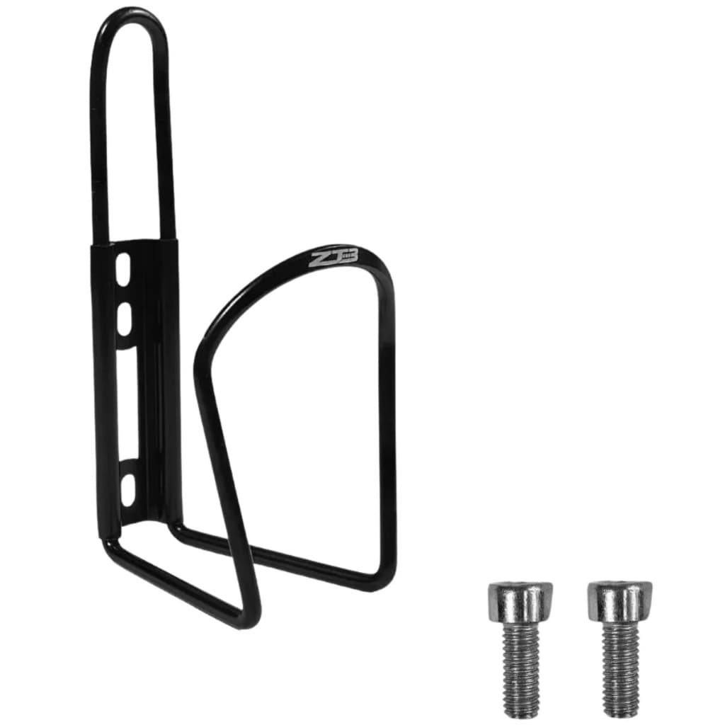 Suporte Caramanhola Aluminio Garrafinha Termica Bicicleta Completo com Parafusos Preto
