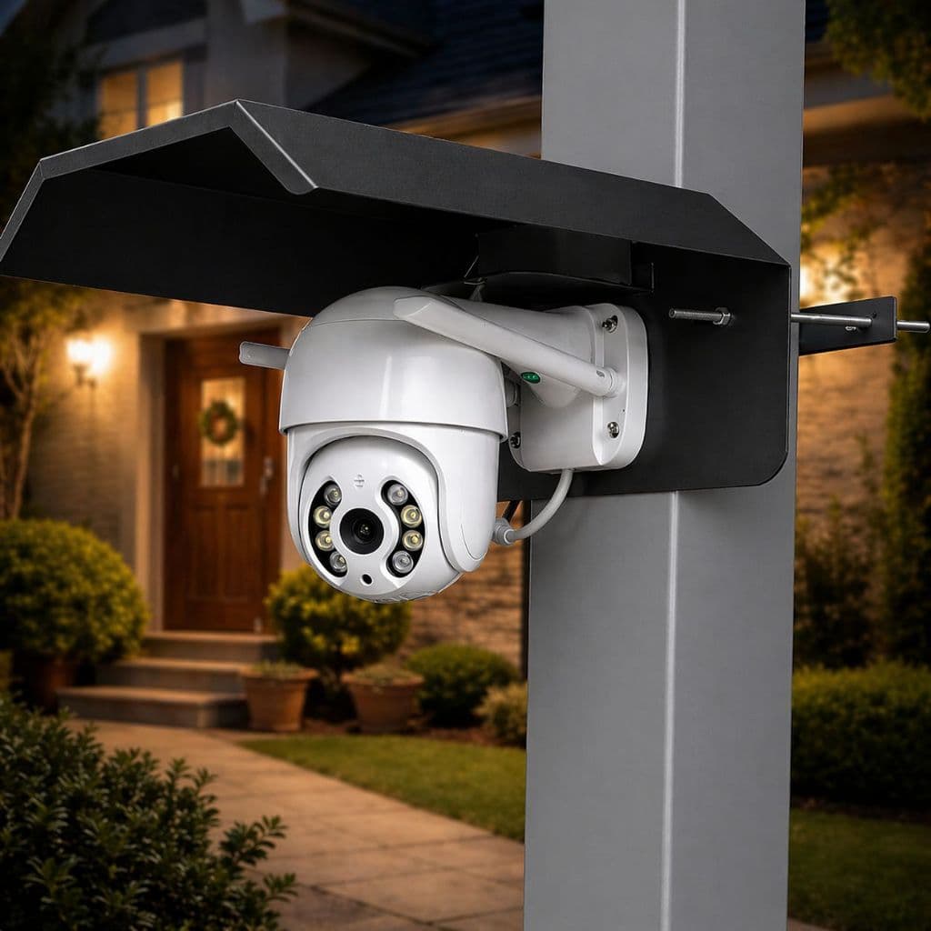 Protetor para camera de segunrança wi-ffi