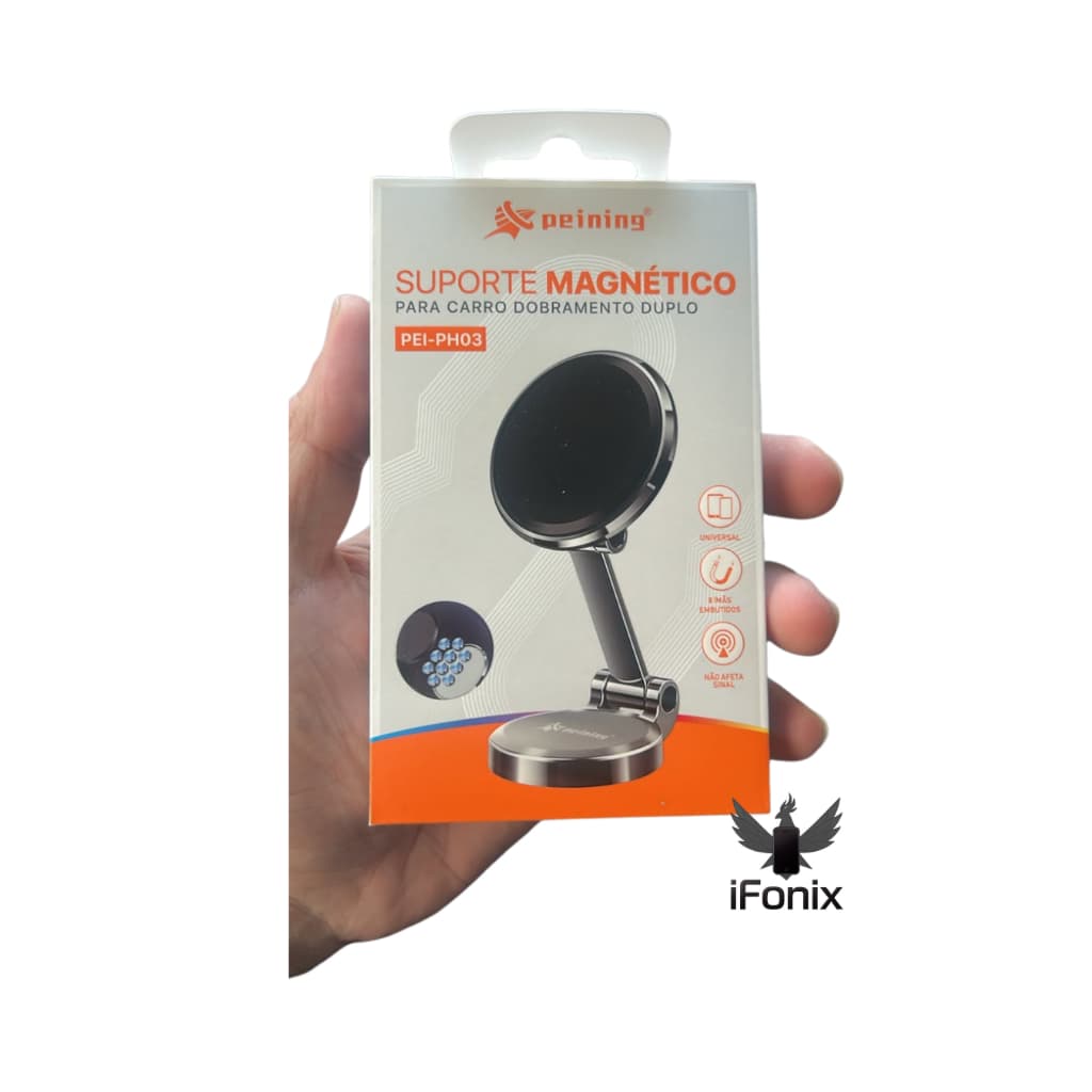 Suporte  Magnético Veicular 360º Suporte para Celular de Ótima Qualidade
