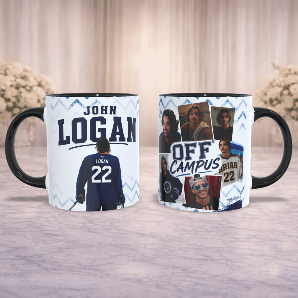Caneca Personalizada Inspirada em Off Campus Série Para Fãs de Romance Universitário | John Logan