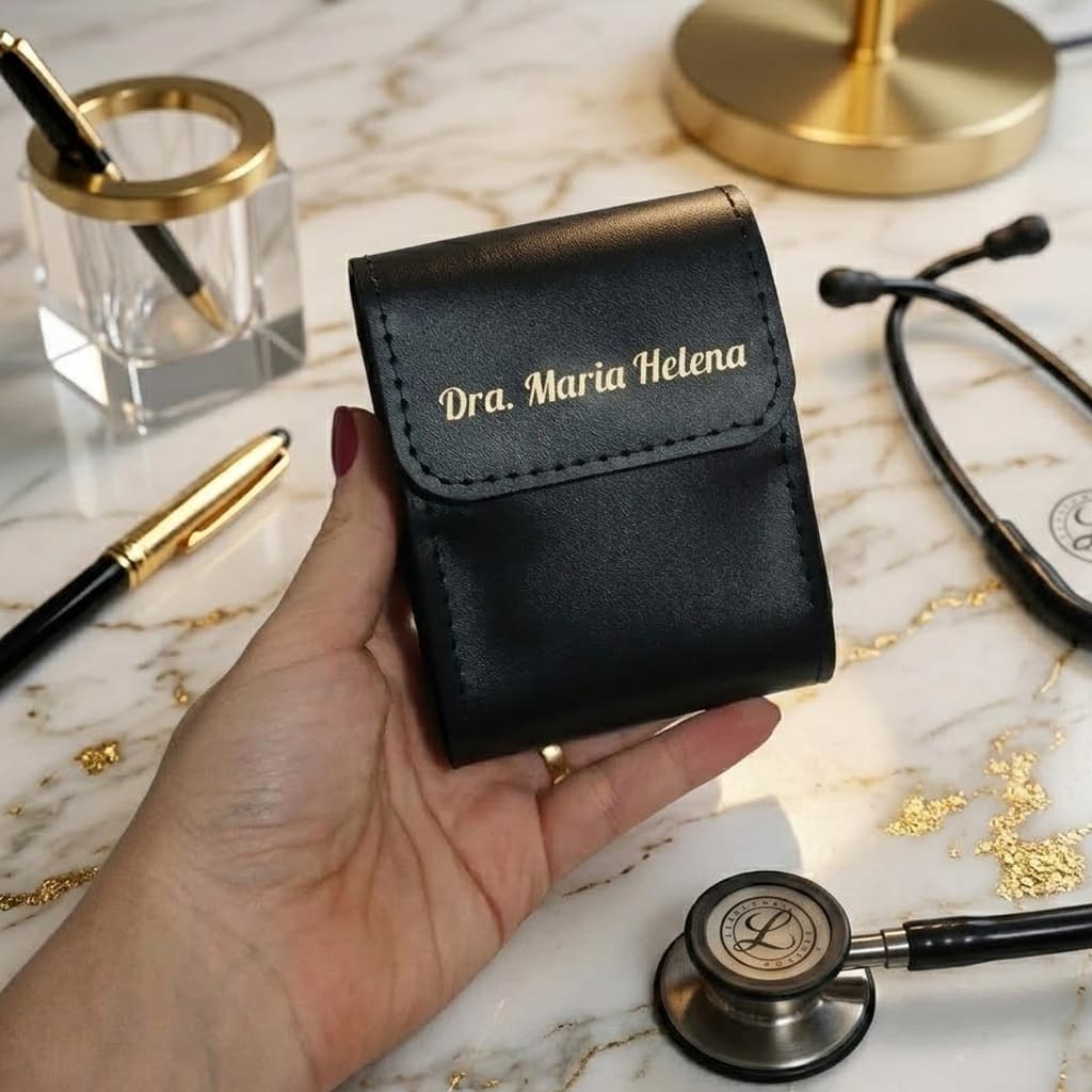 Porta carimbo personalizado , escritório, carimbo medicina professora pedagoga engenharia