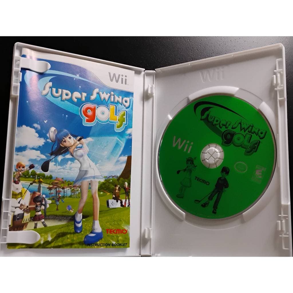 Jogo Super Swing Golf 1 Wii (Original Americano NTSC EUA) em Mídia Física para Nintendo Wii SuperSwing Golf Original