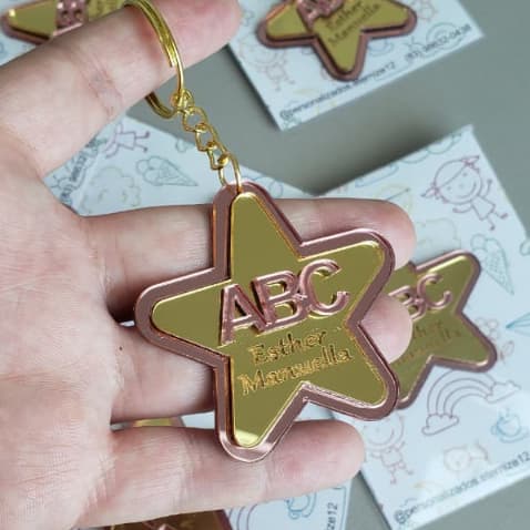 Kit chaveiros Personalizados ABC - Lembrancinha de formatura - formatura ABC - Formatura infantil