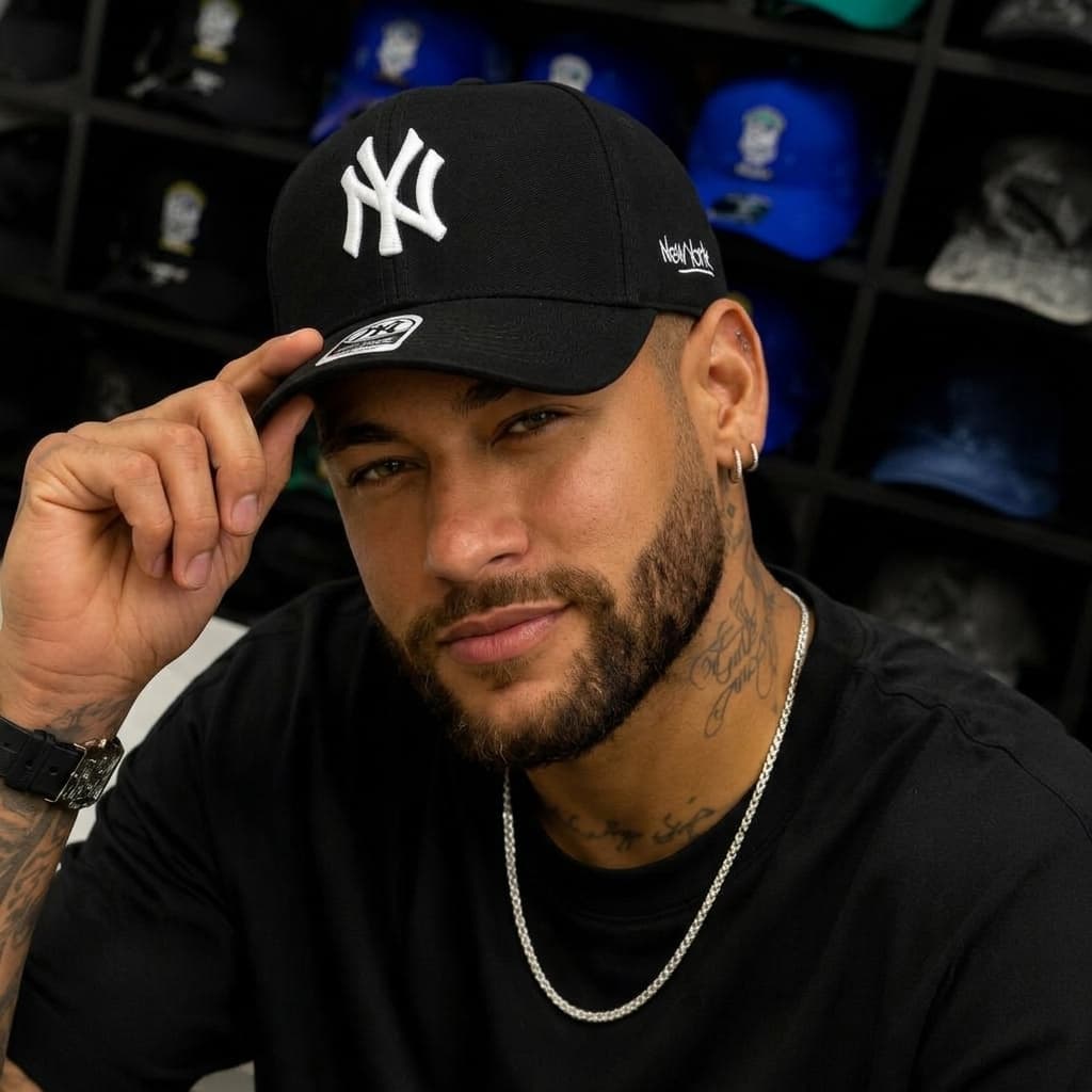 Boné NY New York Aba Curva Ajustável Feminino e Masculino Streetwear