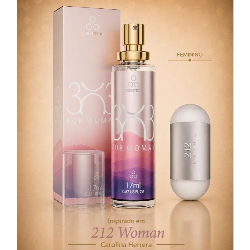 303 For Woman Familia 17ml: Olfativa Floral Amadeirado
