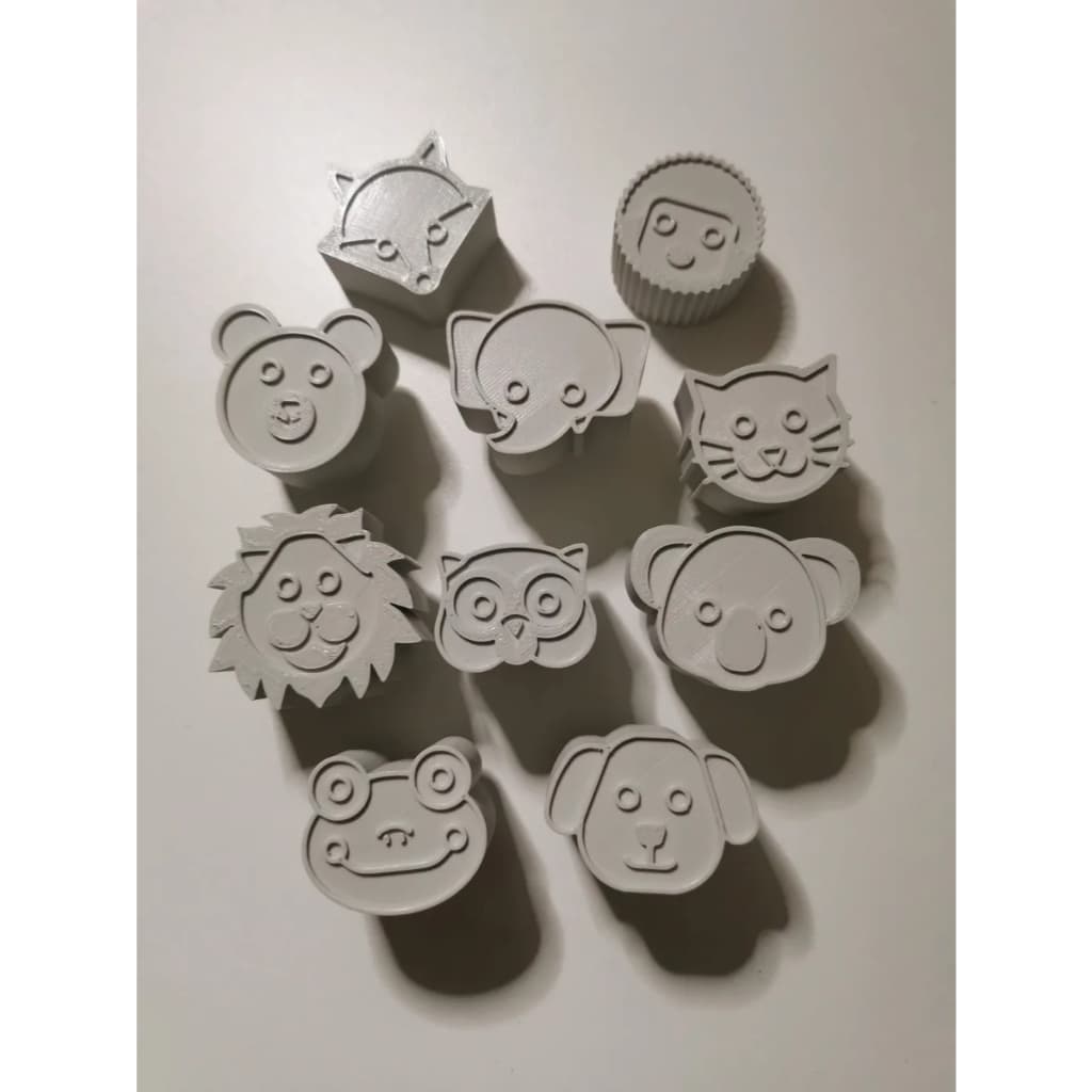 🐻🦊🐘 Puxadores de Armário com Desenhos de Animais 🦁🐸🐱