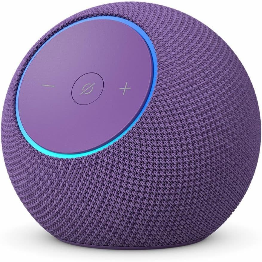 Caixa de Som Inteligente Amazon Echo Dot Max (Geração mais recente), 2025 com Alexa - Cor Roxo