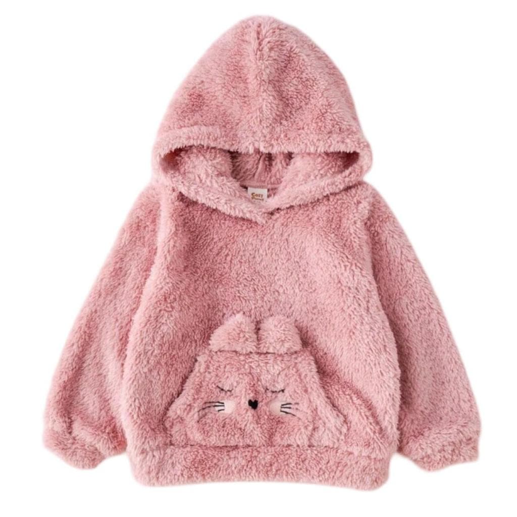 Blusa De Frio Bebê Infantil Peluciada Teddy Plush Inverno Premium  MENINA - RN a 3 anos