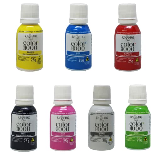 Color 1000 Iceberg - 25g ( Tinta Comestível )