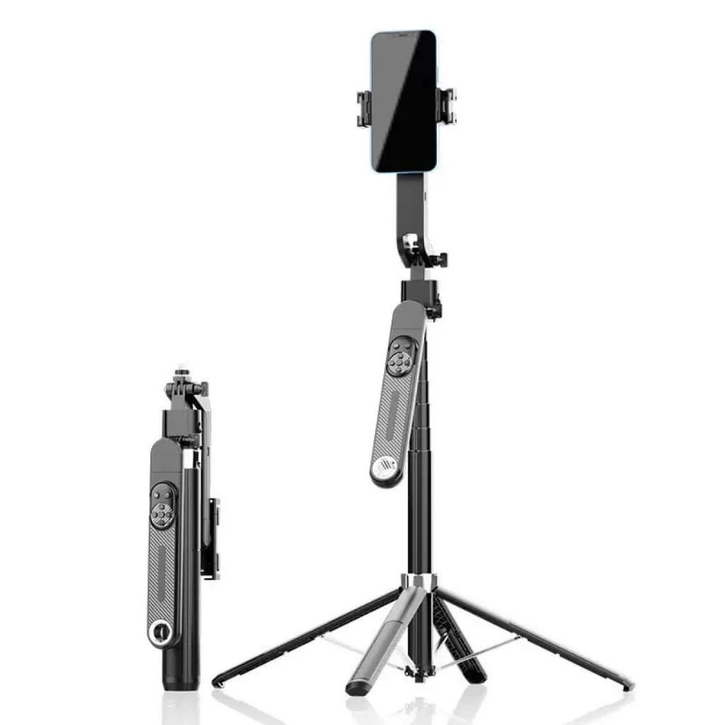 Tripé Inteligente com Rastreamento Facial Automático 360° Controle Remoto Até 1,62cm