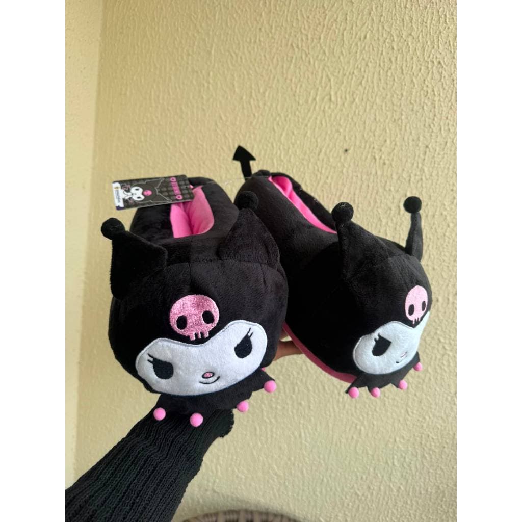 Pantufa Kuromi/Hello Kitty 3D Unissex Inverno Presente Tumblr