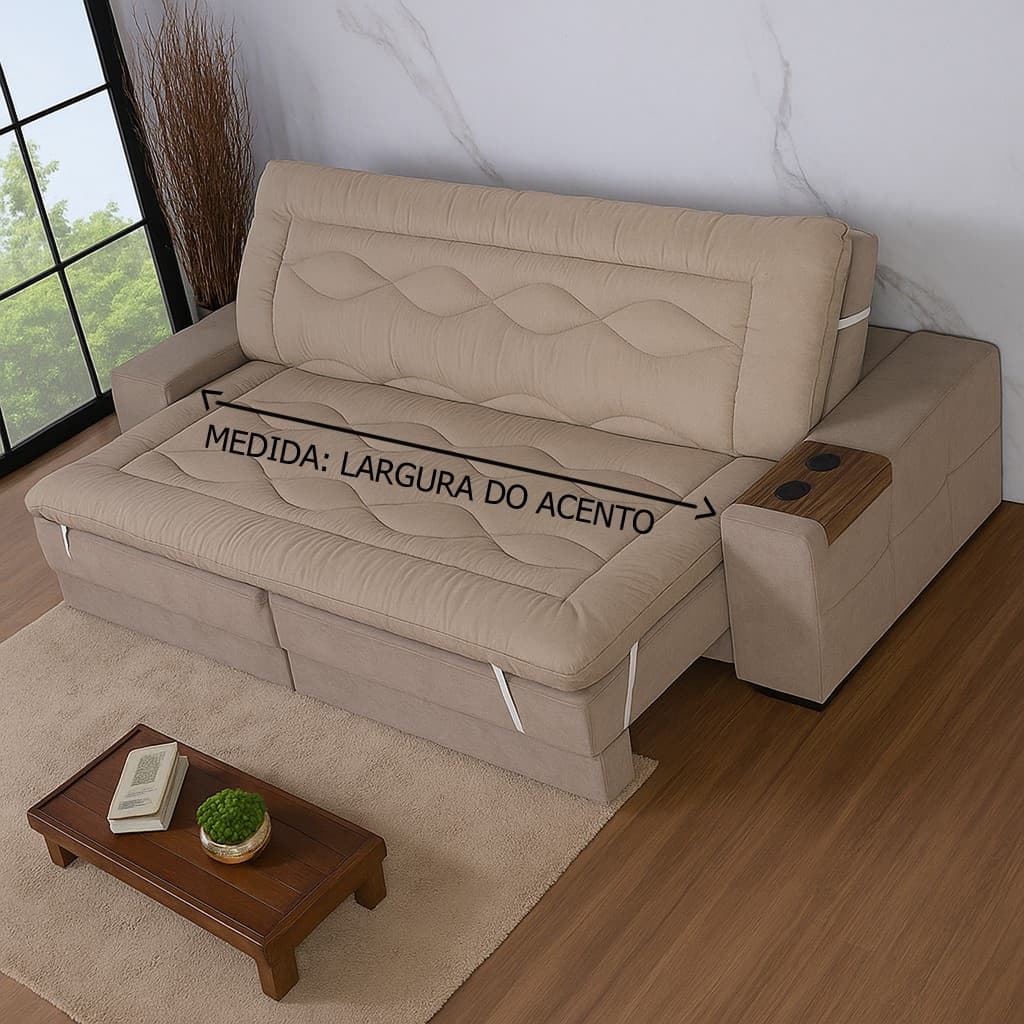 Pillow Top Para Sofá Retrátil Varias Cores e Tamanhos.