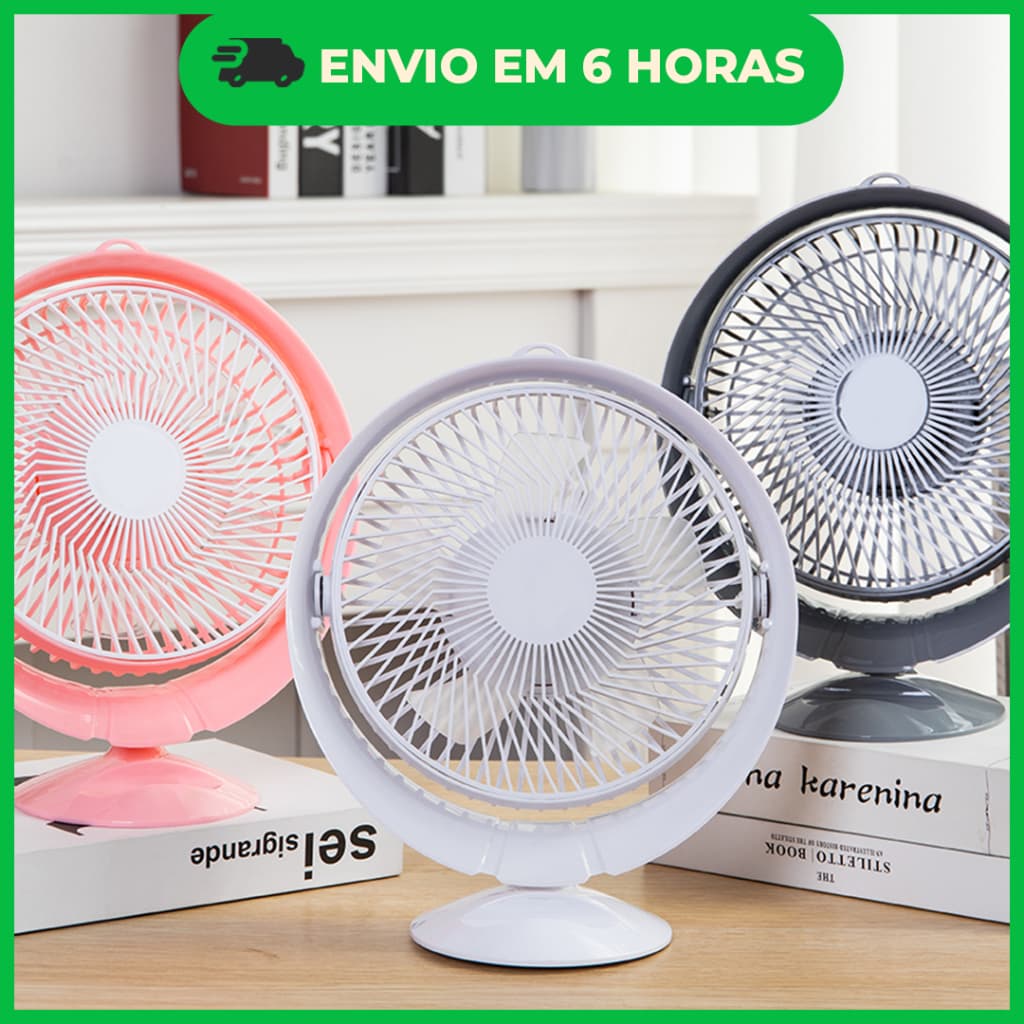 Mini Ventilador de Mesa USB Portátil - Alfacell 2 velocidades 7w