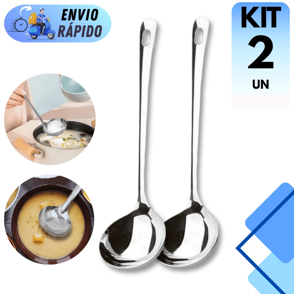 KIT MINI CONCHA 16,8 CM INOX PARA MOLHO VINAGRETE UTENSÍLIO PARA COZINHA RESTAURANTE PEQUENA