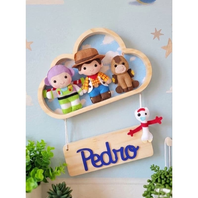 Porta maternidade Toy story | Guirlanda Toy story | Mobile Toy story