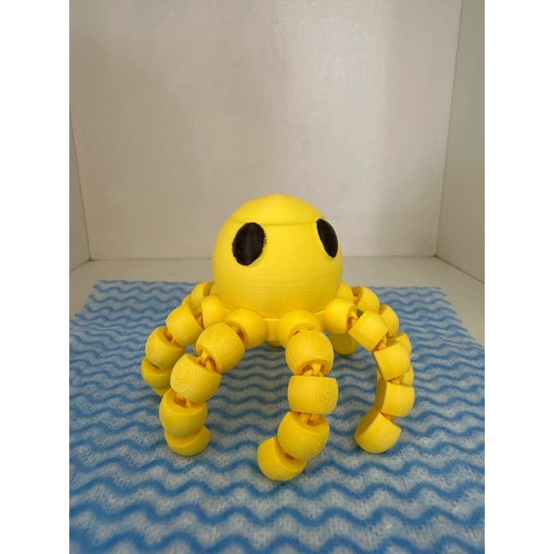 Polvo Articulado Flexivel 3D impressão Premium