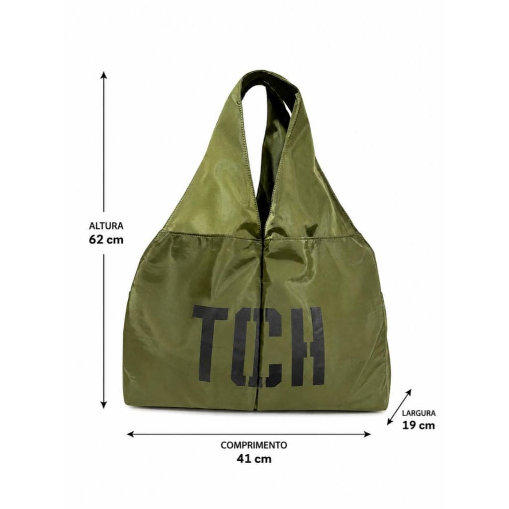 Bolsa uniseex  impermeável tamanho grande.