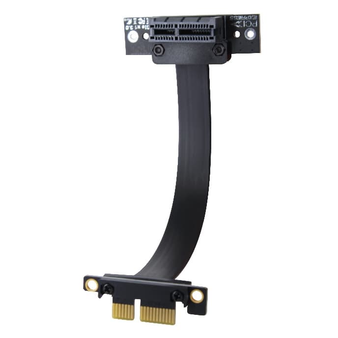 Cabo Riser Extensor Flexível Pci-e 3.0 X1 12cm Lunexa 90°