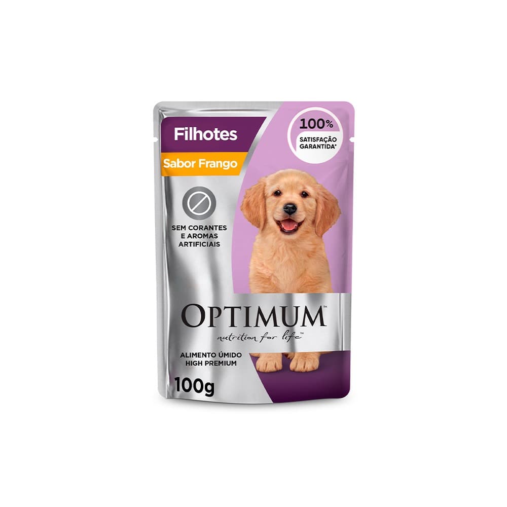 Sachê Optimum Para Cães - 100g