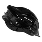 Capacete Ciclismo MTB GTA Inmold Start Preto Tamanho G com LED e Viseira Removível