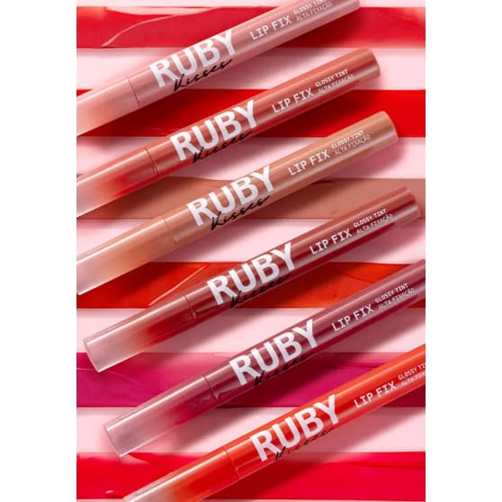 Lip Fix Glossy Tint - Ruby Kisses - Gloss Tint - 2,3 ml