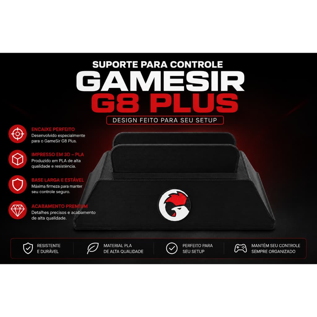 Suporte para Controle GameSir G8 Plus