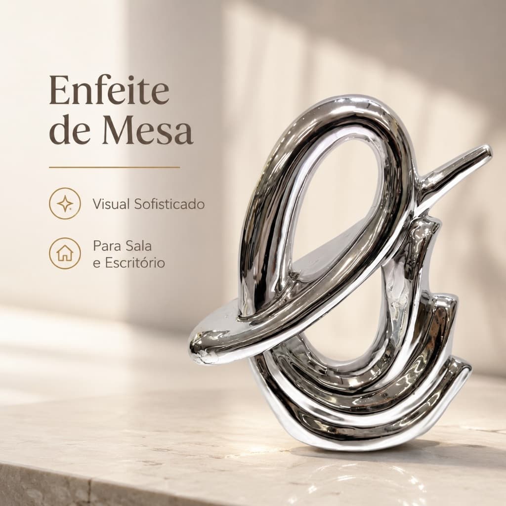 Escultura Decorativa Enfeite Decorativo Escultura Abstrata Decorativa Enfeite de Mesa Decorativo Para Sala