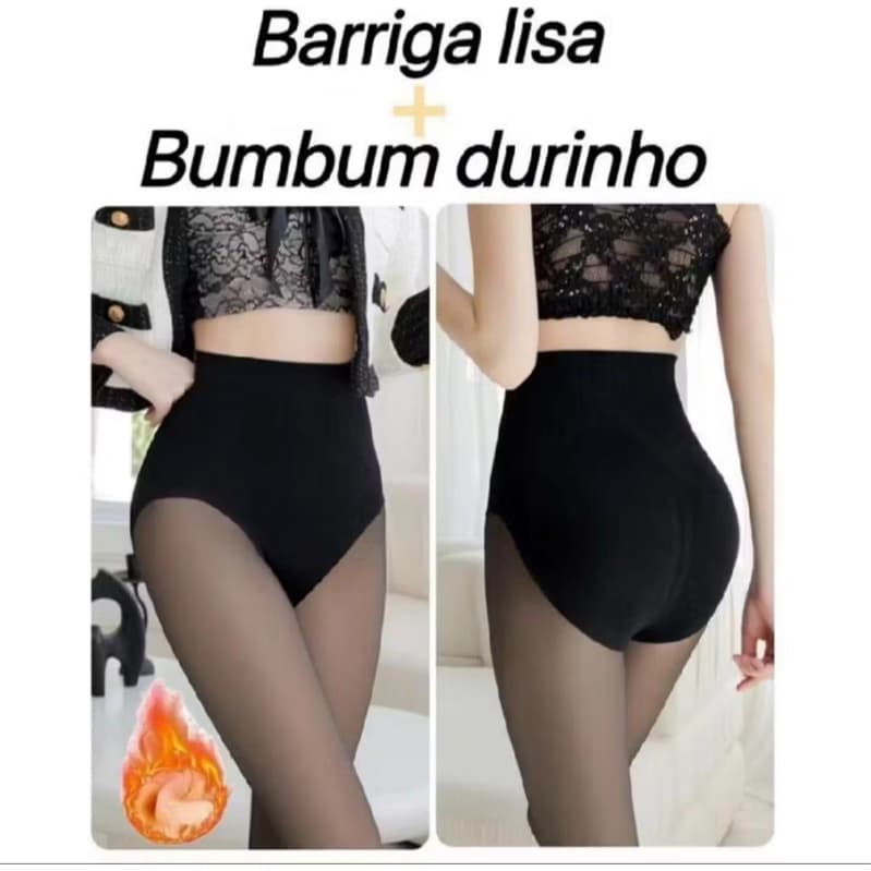 MEIA CALÇA CALCINHA MEIA CALÇA MODELADORA EMPINA BUMBUM MEIA CALÇA APELUCIADA MODA FEMININA
