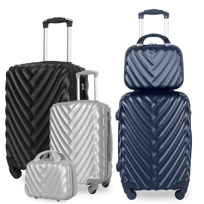 Kit Mala Expansíve＋Frasqueira de viagem 50kg zíper duplo com rodinha REMOVIVEIS 360º