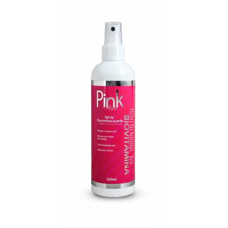 Spray Desembaraçante Biovitamina Pink Hair 320ml