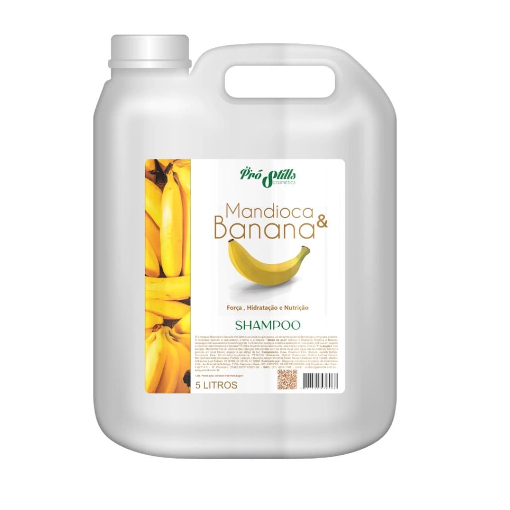Pró Stills - Shampoo Lavatório Mandioca E Banana 5L
