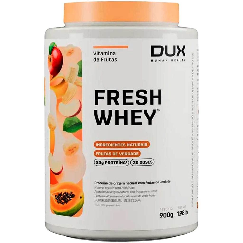 Fresh Whey Dux 900g Whey Protein Dux Vitamina de Frutas