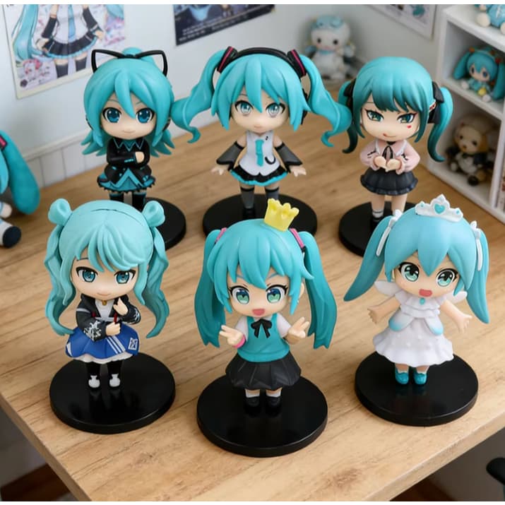 Miniaturas chibi Hatsune Miku, Action figure