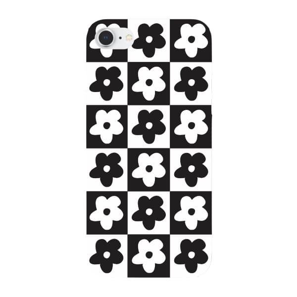 Capinha para iPhone SE 2022 Anti Impacto Fashion - MOSAICO DE FLORES