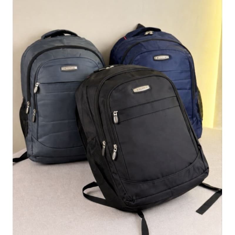 Mochila Grande masculino com Amplo Espaço, Impermeável, Zíper Duplo
