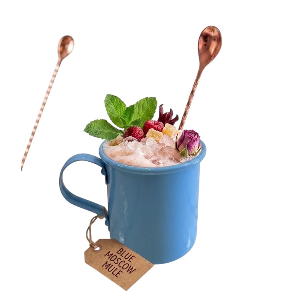 Caneca Moscou Mule para Sublimação cor Azul 6 Unidades