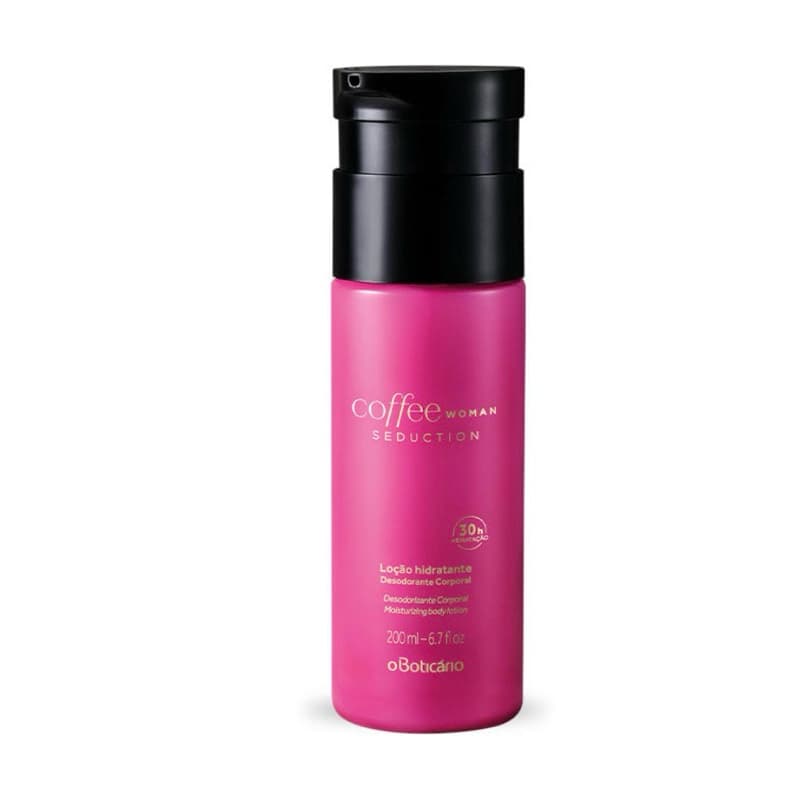 Loção Hidratante Desodorante Corporal Coffee Woman Seduction 200ml