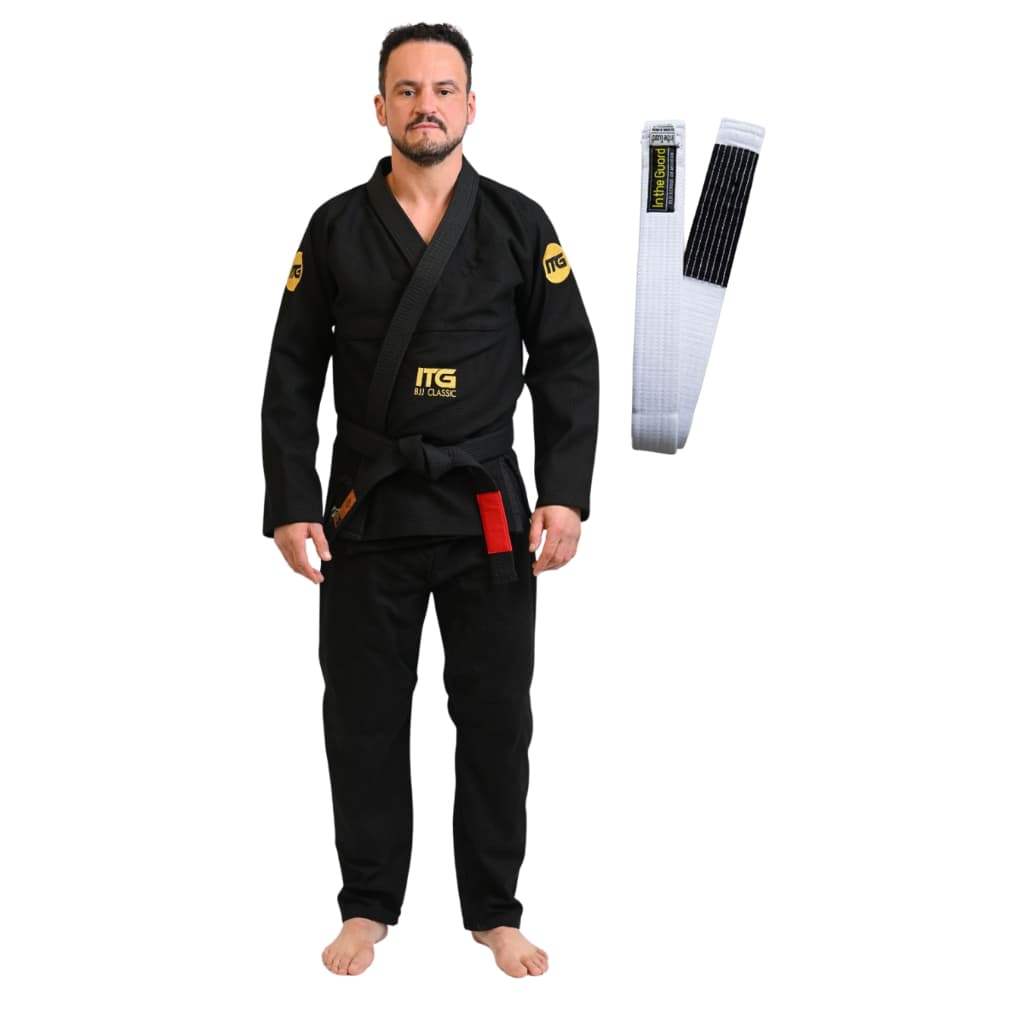 Kimono Jiu Jitsu, Quimono Jiu Jitsu Faixa JJ, In The Guard