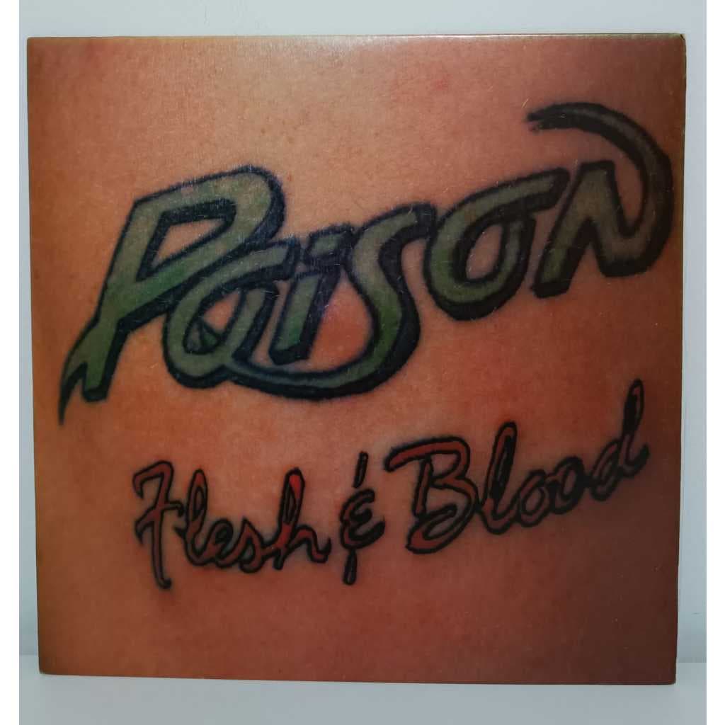 LP Poison - Flesh&Blood - nacional