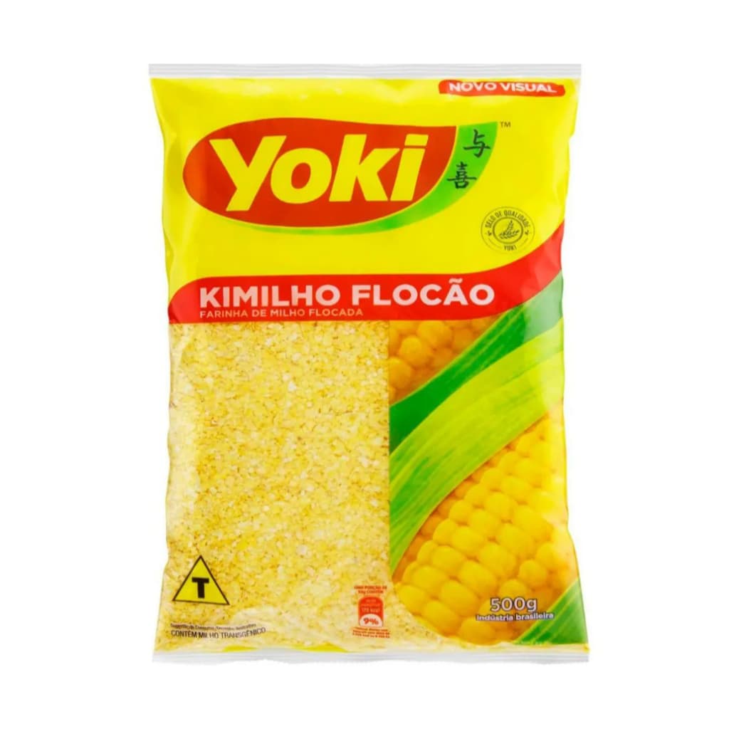 Farinha de Milho Flocada Seca Yoki Kimilho - 500g