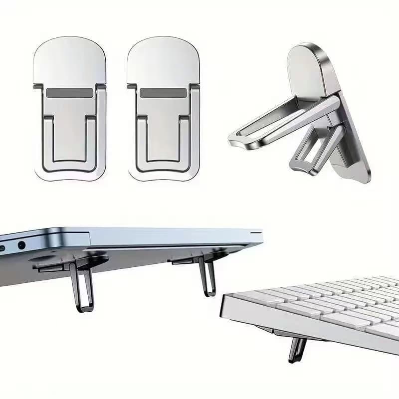 Suporte Dobrável  Eficiente Invisível  para Laptop com Almofada Portátil de Resfriamento e Altura-JCJ-B78