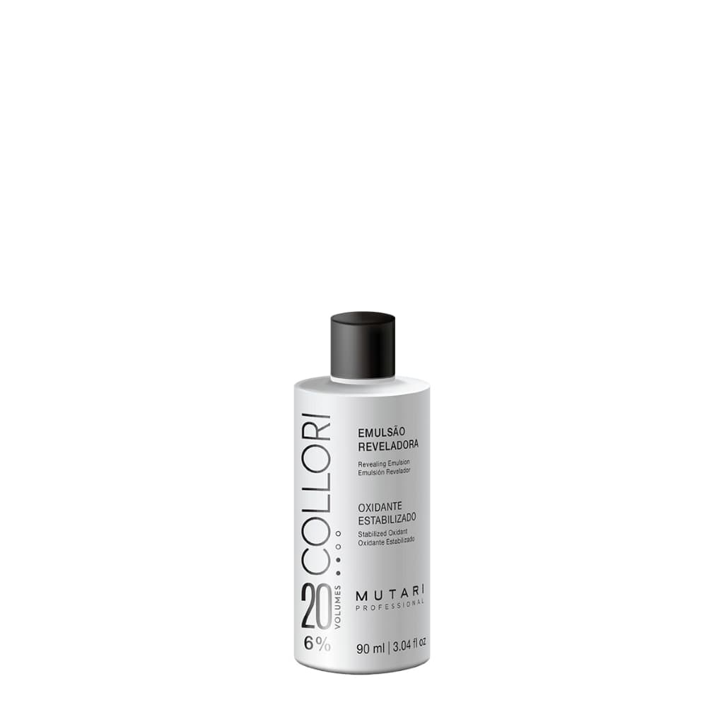 Ox Emulsão Reveladora Mutari Collori 6% 20 Volumes 90ml Tom 20 Vol