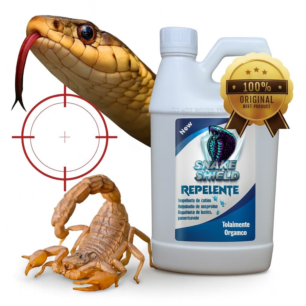 Repelente SnakeShield Tricosulnaco Espanta Cobra Escorpião Barata Arosl