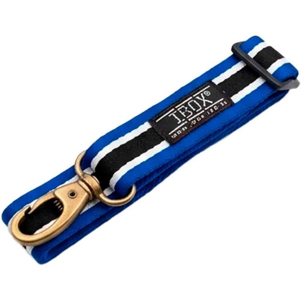 Correia Alça Ombro Para Saxofone Alto e Tenor Ibox CSX211 Ajustável Azul