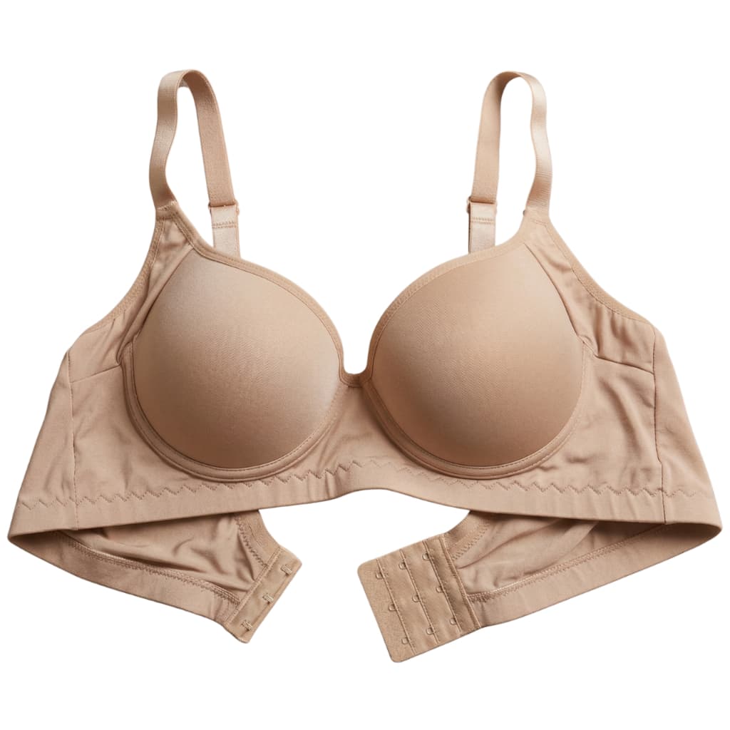 Sutiã Plus Size Feminino Grande Com Reforçado EXG 48 50 Com Bojo Alta Sustentação Alça Larga Sutiao